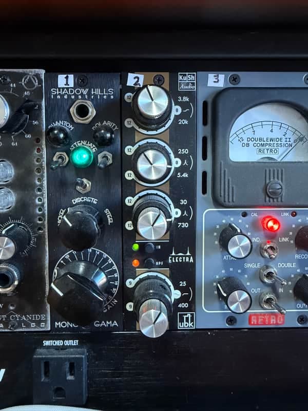 Kush Audio Electra 500 Series EQ Module 2010s - Black