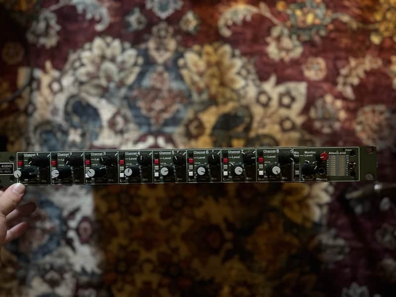 JDK Audio 8MX2 8x2x8 Mic Pre Mixer 2010s - Green