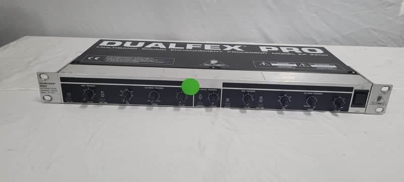 Behringer Dualfex Pro EX2200 Multiband Sound Enhancer / Exciter 2000s - Black / Silver