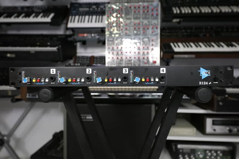 API 3124+ 4-Channel Mic Preamp serviced!