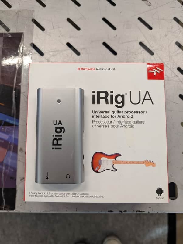 IK Multimedia iRig HD-UA Mobile Universal Guitar Interface for Android