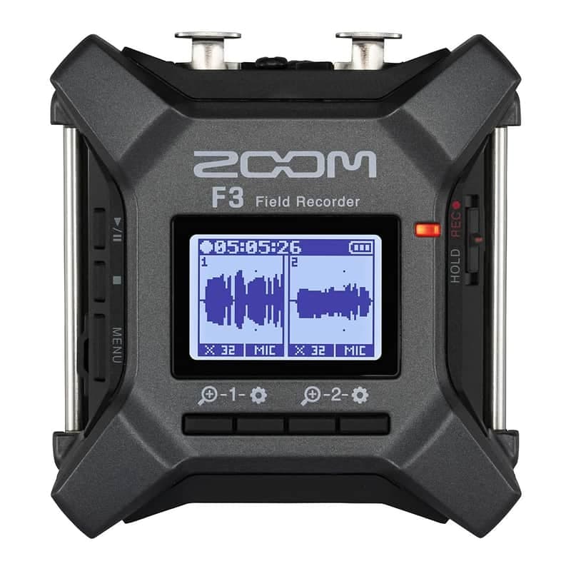 Zoom F3 MultiTrack Handheld Field Recorder with 32-Bit Float Technology