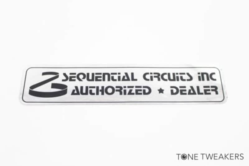 Sequential Circuits Inc Authorized Dealer Sticker Prophet VINTAGE SYNTH DEALER 1