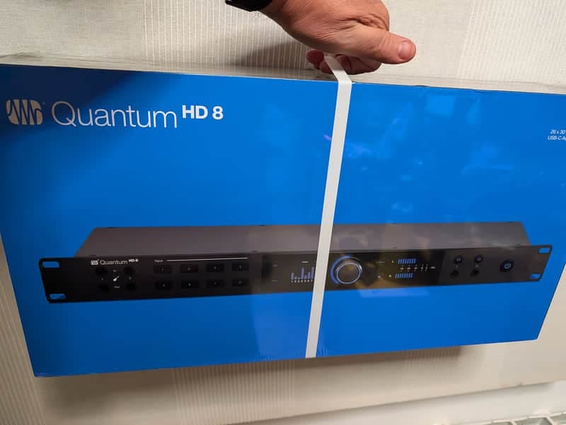 PreSonus Quantum HD8 USB-C Audio Interface — BRAND NEW SEALED + Lifetime Studio One Pro License
