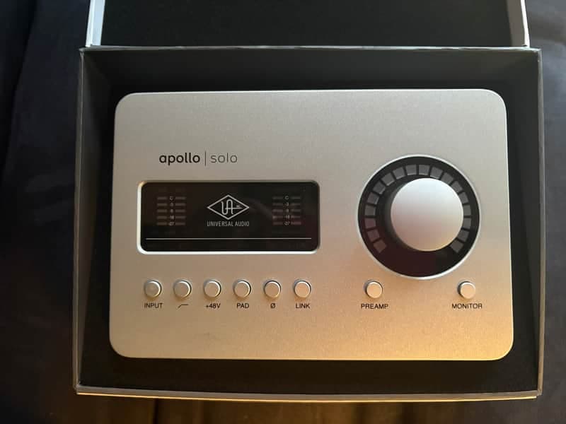 Universal Audio Apollo Solo Heritage Edition Thunderbolt 3 Audio Interface 2020 - Present - Silver