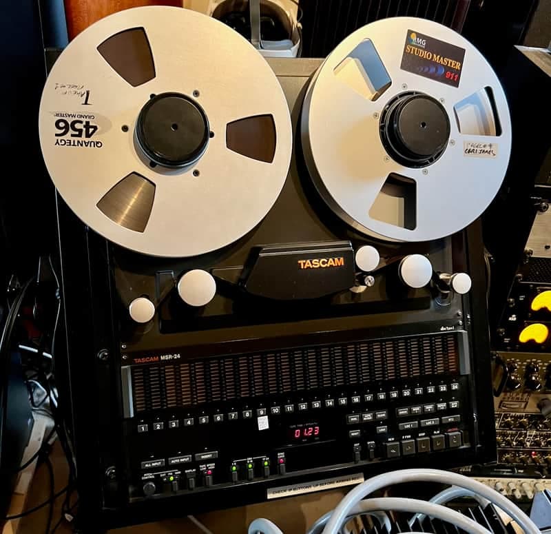 TASCAM MSR-24 1" 24-Track Reel to Reel Tape Recorder 1990s - Grey