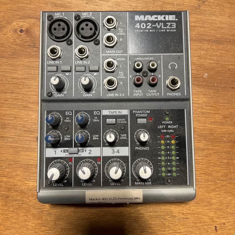 Mackie 402 VLZ3 Premium Mic Line Mixer