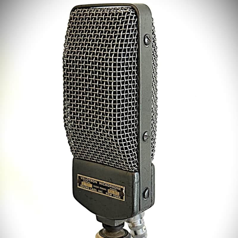 Rare Newly Converted 1940's Bruno Labs MAMD Velotron RIBBON Microphone...LISTEN!
