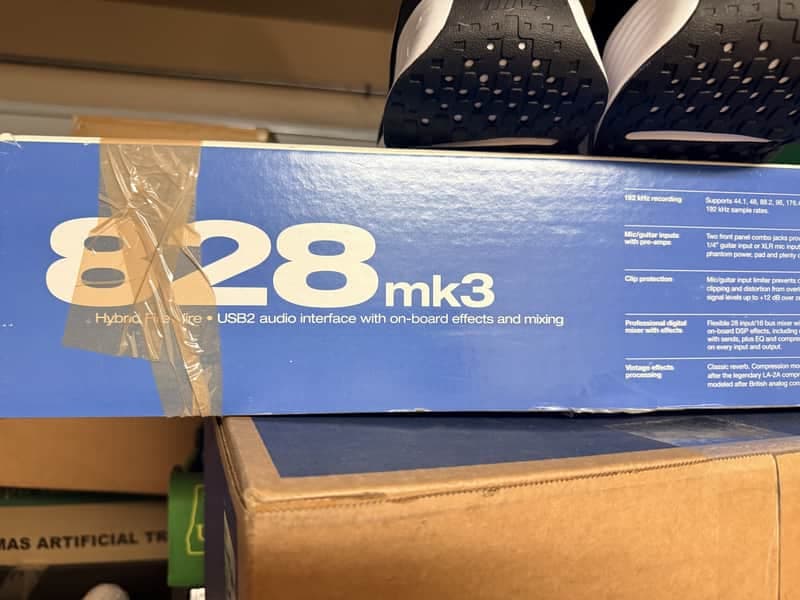 MOTU 828mk3 Hybrid FireWire/USB2 Audio Interface - Complete in Box, Barely Used