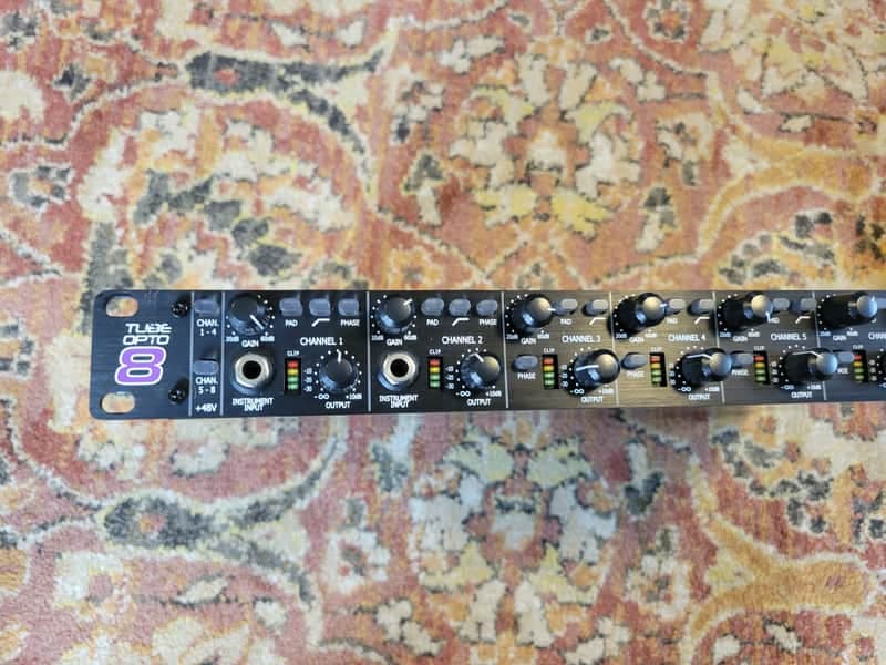 ART TubeOpto 8 — 8-Channel Tube Mic Preamp / ADAT Expander