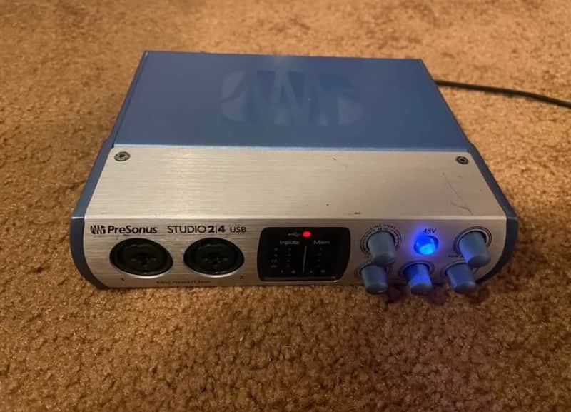 PreSonus Studio 2|4 USB Audio Interface 2010s - Silver