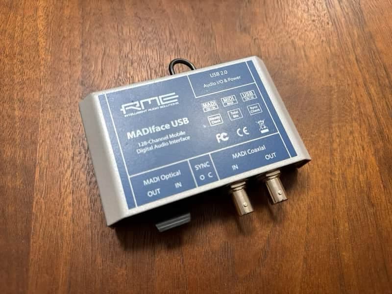 RME MADIface USB 128-Channel MADI USB Interface 2010s - Blue