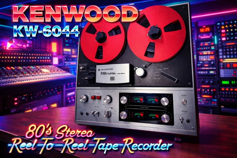 Kenwood KW-6044 💥RAREST💥 Vintage Reel To Reel