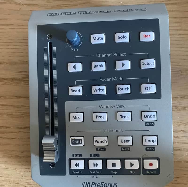 PreSonus Faderport USB DAW Transport Controller with Motorized Fader 2010s - Silver
