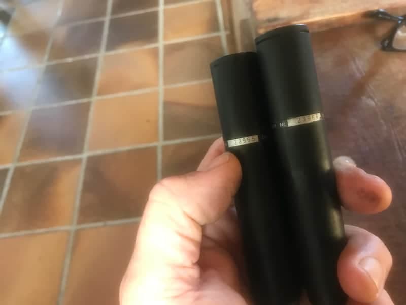 stereo pair Beyerdynamic M101 N(c) Omni microphones