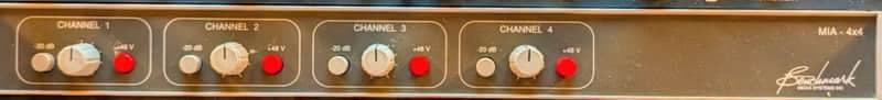 Benchmark MIA 4x4 Quad Mic Preamp