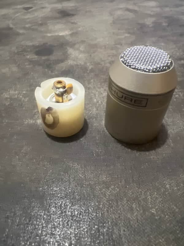 Shure SM81 Omnidirectional Capsule. SM80 R104A Very rare