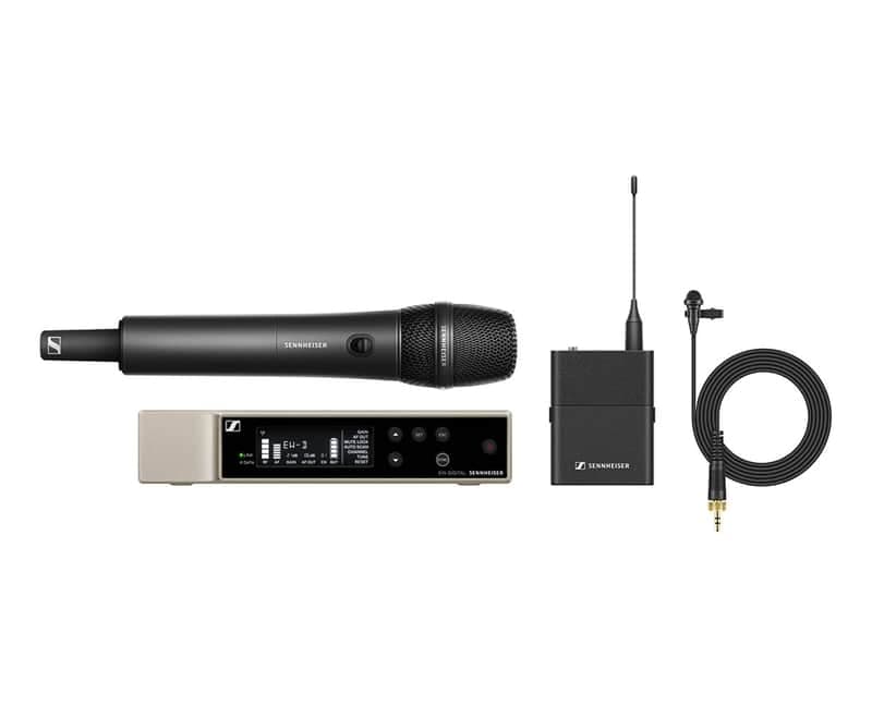 Sennheiser EW-D ME2/835-S SET (R1-6) Digital Wireless Lavalier/Vocal Combo Set