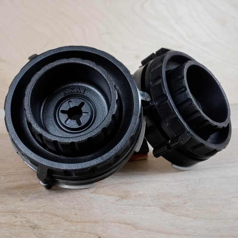 Akai Reel-To-Reel NAB 1/4" Reel-To-Reel Adapter for 10-Inch Reels Pair Set of 2