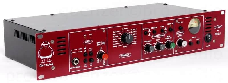 TL Audio 2 FAT Fat Man Tube Mic Preamp Compressor +Wie Neu+OVP+ 1.5 J Garantie