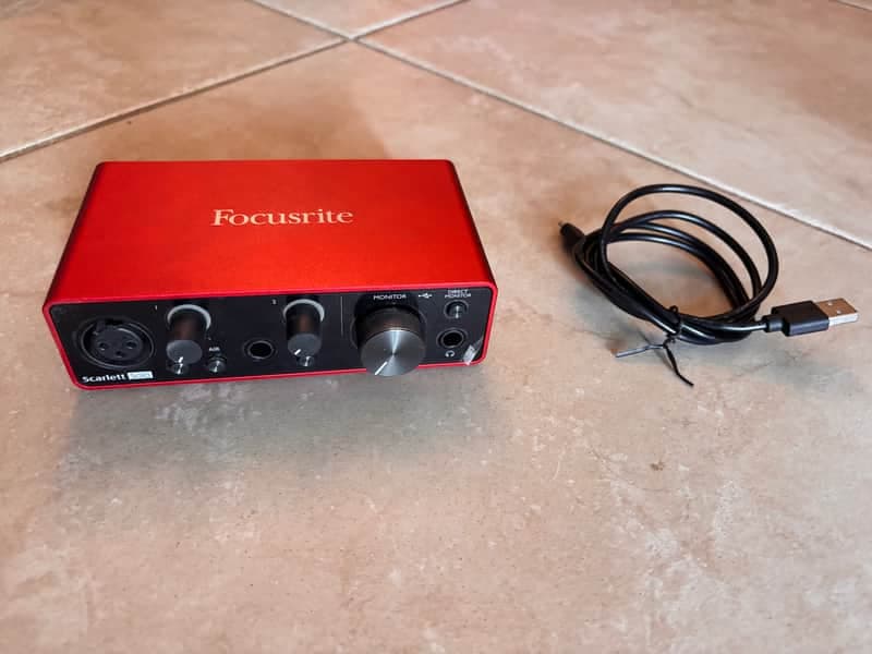 Focusrite Scarlett Solo 3rd Gen USB Audio Interface 2019 - Present - Red / Black