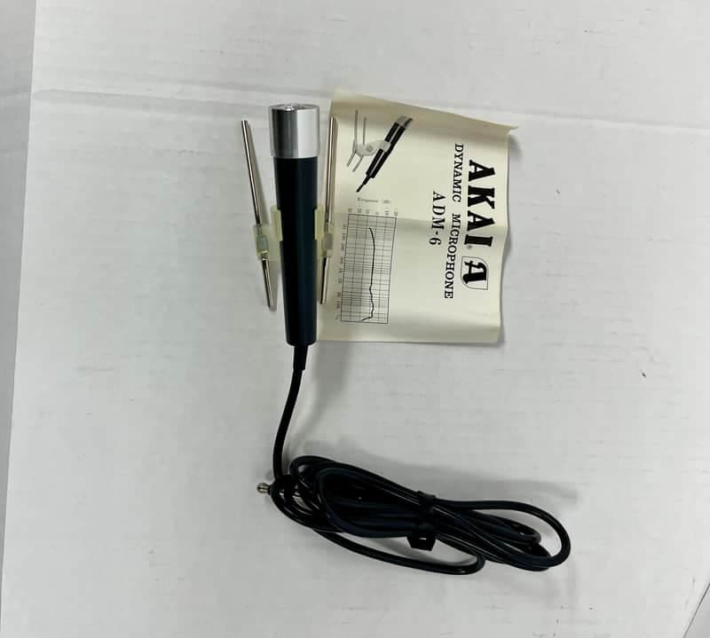 Akai ADM-6 Dynamic Microhone 1960s