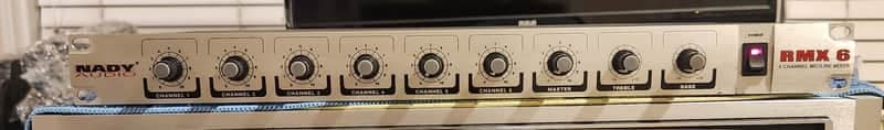 Nady Nady RMX-6 is a 6-channel rackmount 2000 - Black