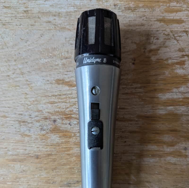 Vintage Shure Unidyne B 515SA Microphone