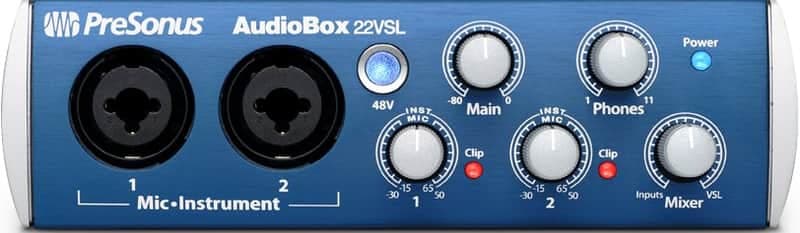 PreSonus AudioBox 22VSL 2010s - Blue