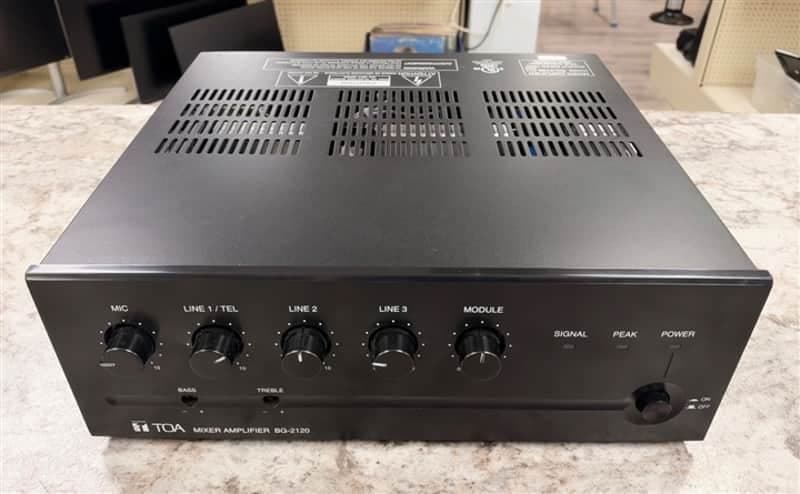 TOA BG-2120 MIXER AMPLIFIER