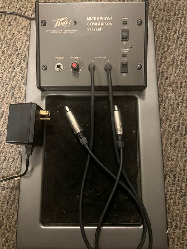 Peavey Microphone comparison System