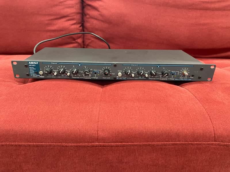 Ashly XR-1001 Stereo Two-Way / Mono 3-Way Active Crossover 1990's