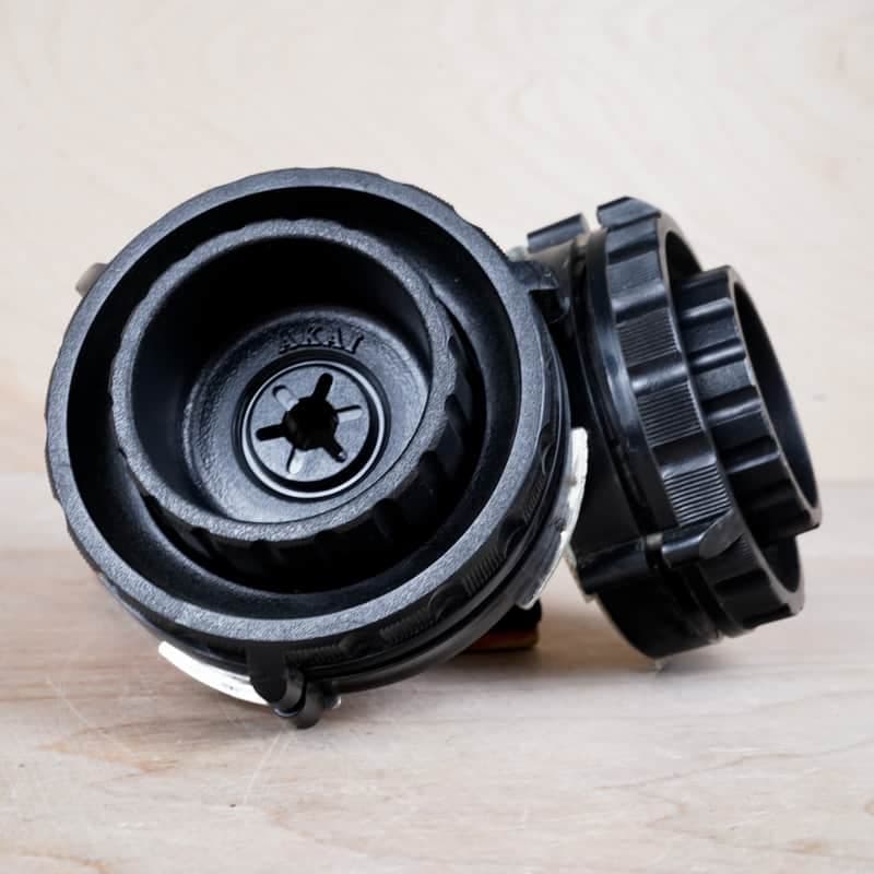 Akai Reel-To-Reel NAB 1/4" Reel-To-Reel Adapter for 10-Inch Reels Pair Set of 2