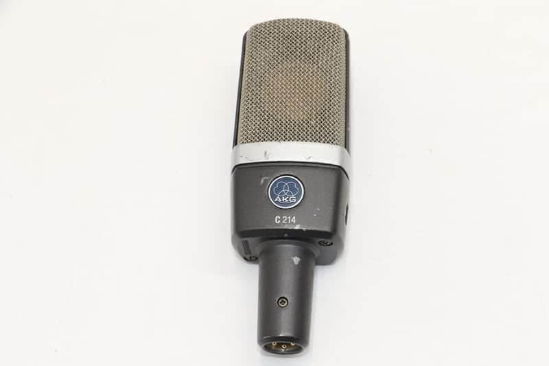 AKG C214 Large Diaphragm Cardioid Condenser Microphone 2010s - Black