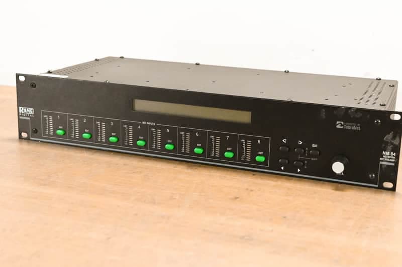 Rane NM 84 8-Channel CobraNet Network Mic Preamp (NO POWER SUPPLY) CG01SVP