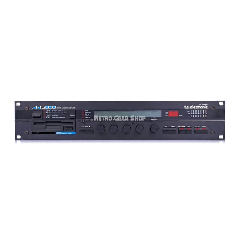 TC Electronic M5000 Digital Multi-Effects Unit Rare Vintage 4x cards ADA-1 ADA-2 DSP-1+ x2
