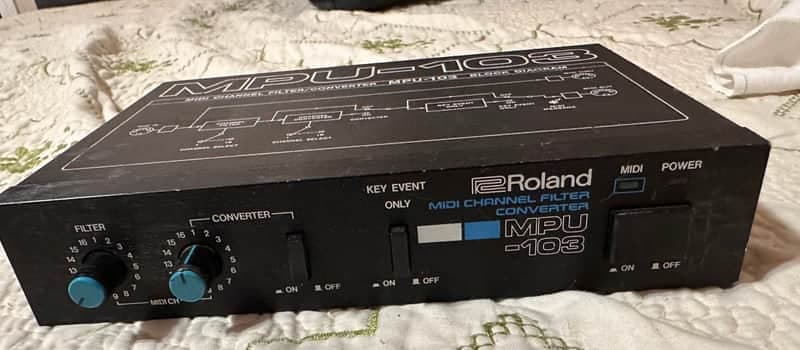 Roland MPU 103 1985 - Black
