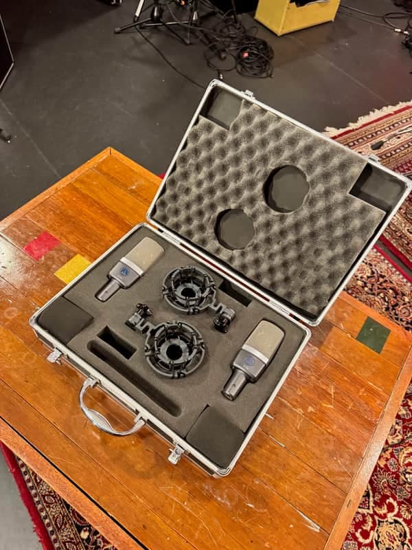 AKG C214 Stereo Matched Pair 2010s - Black