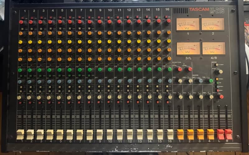 Tascam M-216 Mixer – Fully Serviced & Direct Outs Mod