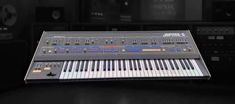 Roland Jupiter 6 61-Key Synthesizer 1983 - 1985