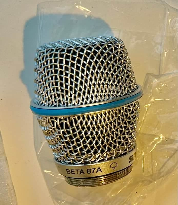 Shure Wireless Beta 87A capsule - Nickel