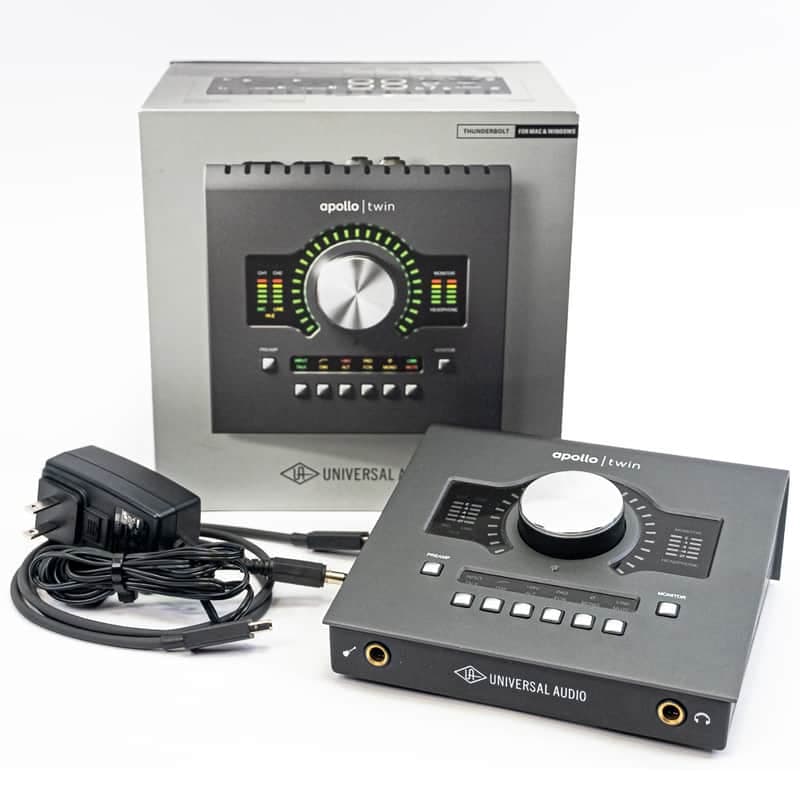 Universal Audio Apollo Twin DUO MKII – Thunderbolt Audio Interface – Box