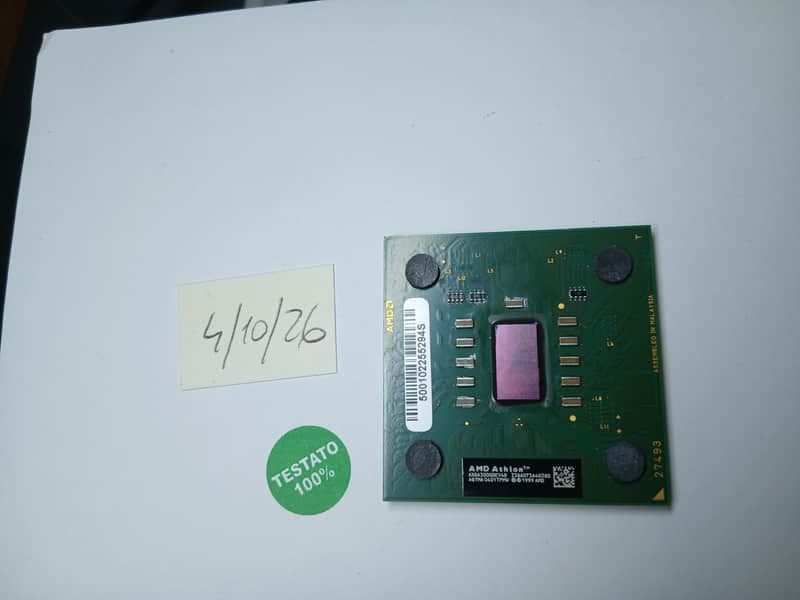 AMD Athlon XP 3000+ Barton CPU (AXDA3000DKV4D 333FSB) - Certificato per DAW Studio Vintage & Pro-Audio