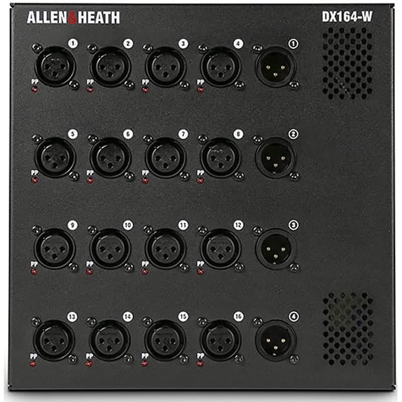 Allen & Heath DX164-W 16-Input XLR Output Wall Mount DX Expander - Mint, Open Box