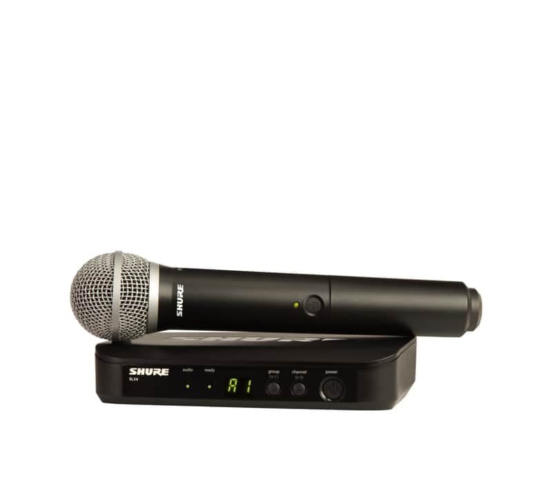 Shure BLX24/PG58 Handheld Wireless System with PG58 Capsule