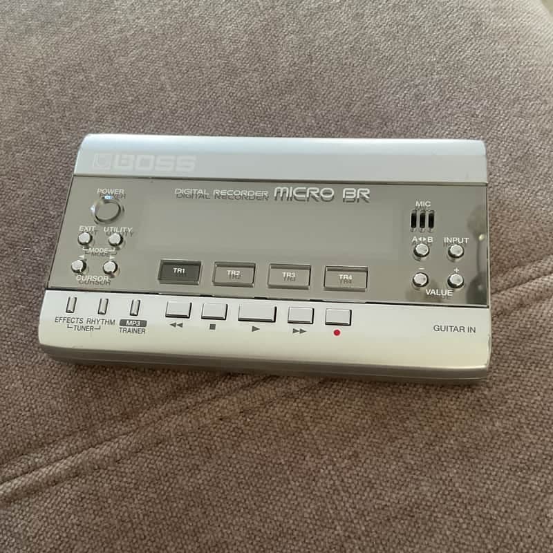 Boss Micro BR Digital Recorder 2000s - Silver / Black