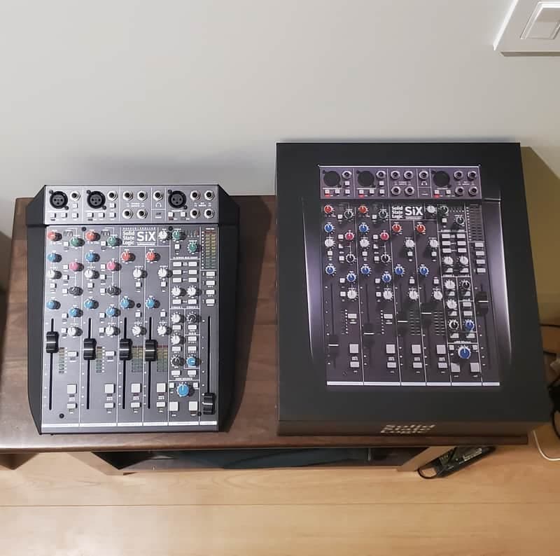 Solid State Logic SiX 4-Channel Analog Mixer 2019 - Present - Black