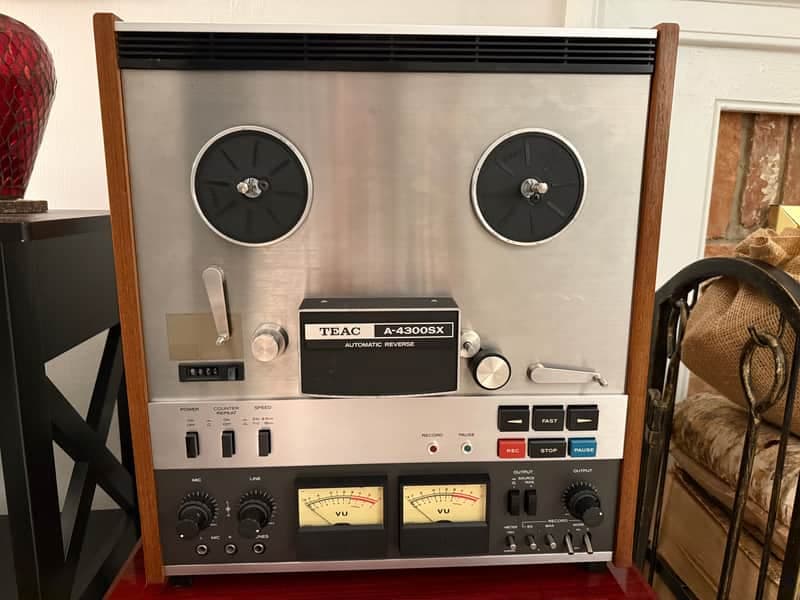 TEAC A-4300SX 1/4" 4-Track Reel to Reel Tape Recorder - Automatic Reverse