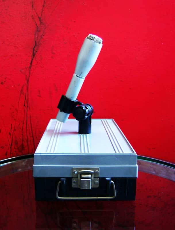 Vintage 1984 Electro-Voice DO54 / PL9 / 635A/B Omnidirectional Dynamic Microphone Low Z w accessories