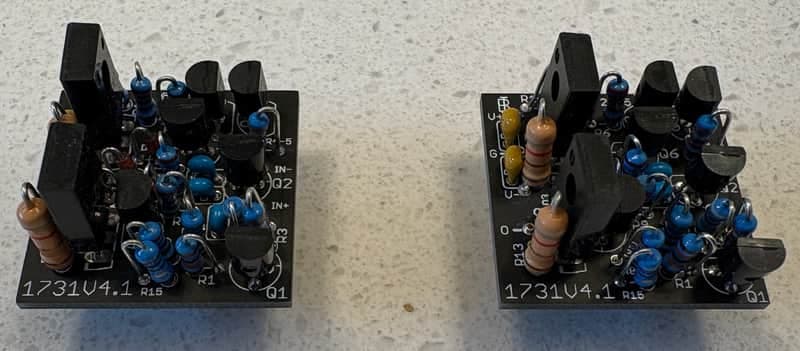 Burnett Industries 1731 opamp pair